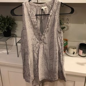 Snake skin print shirt