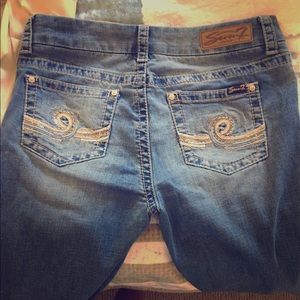 Seven7 Flare Stretchy Jeans