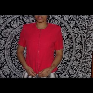 Short Sleeve Blazer