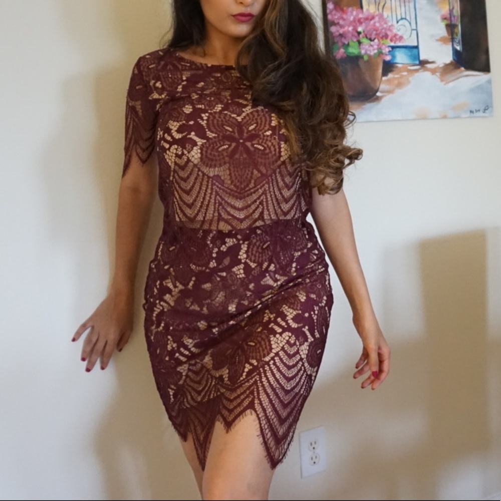 Express two piece lace (includes skirt and top)