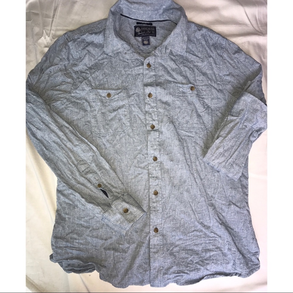 American Rag Denim Button Down