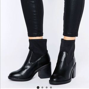 ASOS Black Booties *NEW* Only worn once