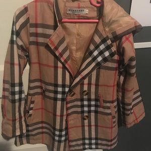 Burberry rain jacket