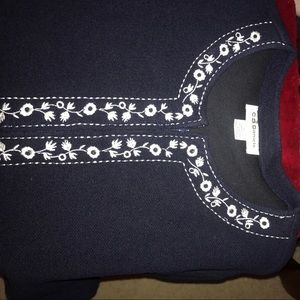 CD Daniels zip up cardigan size 4x