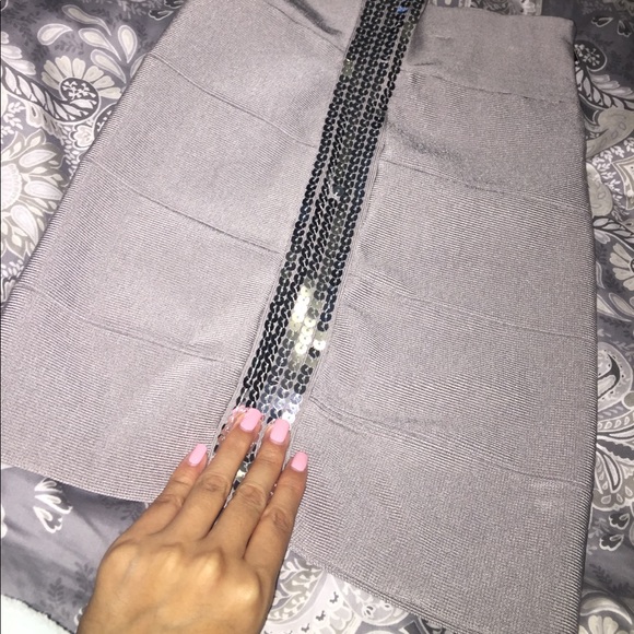 2bebe Grey Mini Skirt - Picture 3 of 3