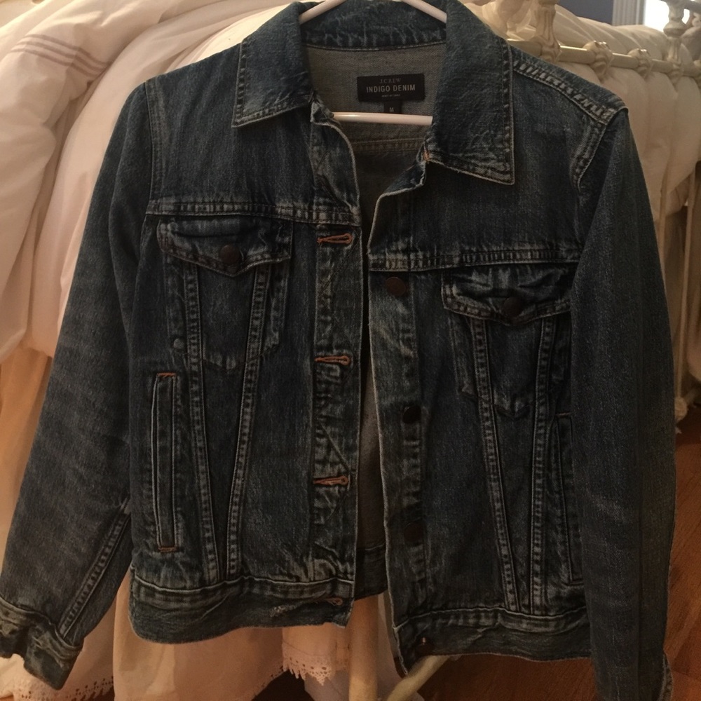 J.Crew denim jacket size medium