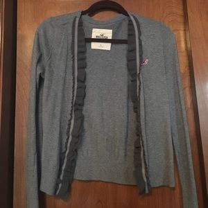 Grey Hollister Cardigan