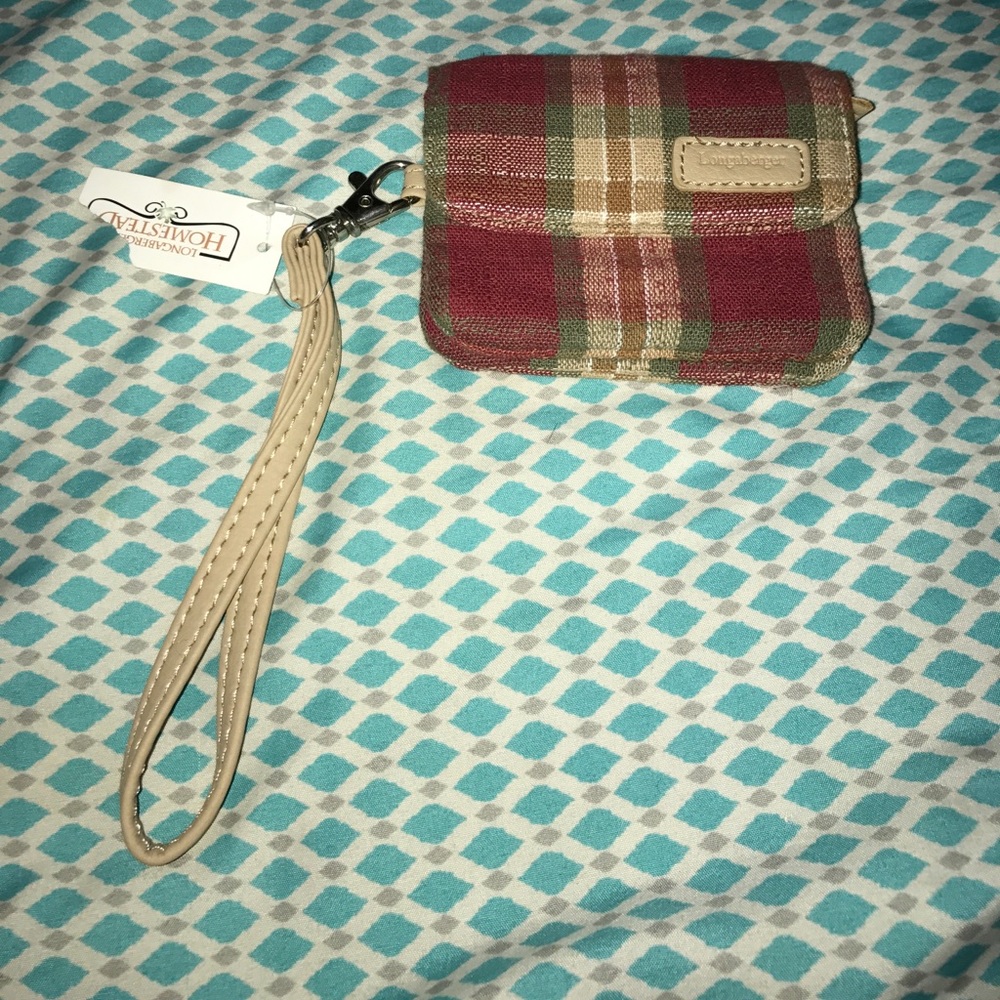 NWT Longaberger ID holder
