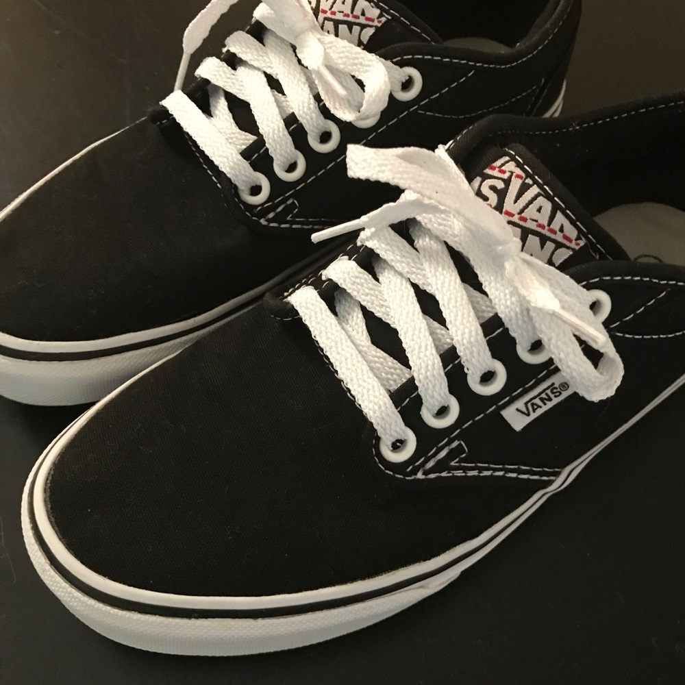 Authentic black vans