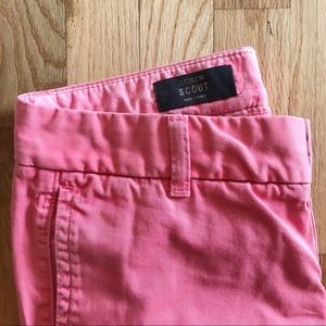 Jcrew Coral Scout Chinos