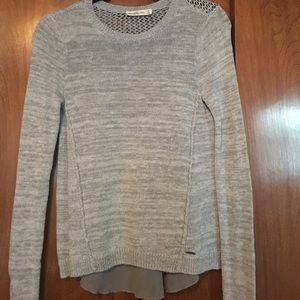 Grey Abercrombie Sweater