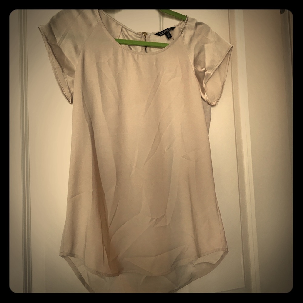Cream dressy top