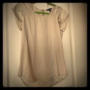Cream dressy top