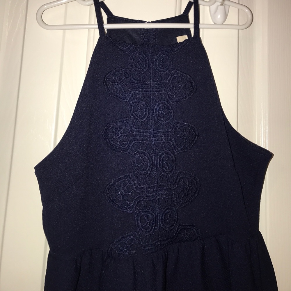 Navy Dillard's Dress for Girls (Perfect Condition)