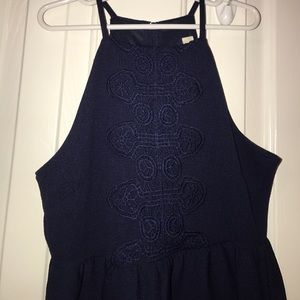 Navy Dillard's Dress for Girls (Perfect Condition)