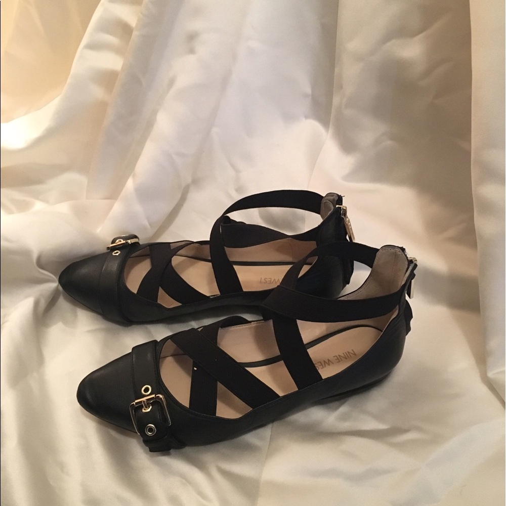 Black flats
