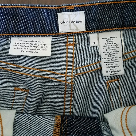 Cutoff Calvin Klein Capri Jeans - Picture 3 of 4