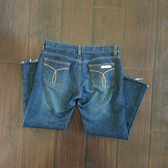 Cutoff Calvin Klein Capri Jeans - Picture 4 of 4