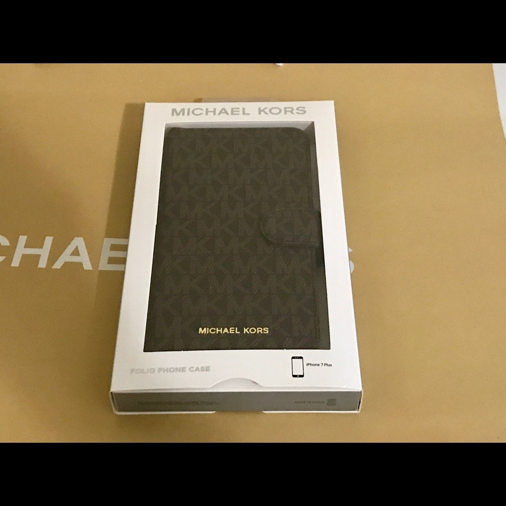 ❤️💕Michael Kors iPhone 7 Plus Folio Phone Case - Picture 4 of 8