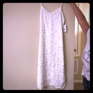 White Dian Equipment Dress NWT