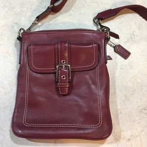 Leather Coach Crossbody