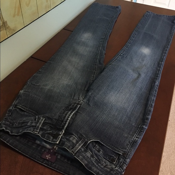 NYDJ brand blue jeans straight leg size 8 - Picture 5 of 7