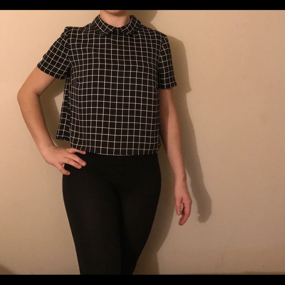 Loose crop top, forever 21, size sm