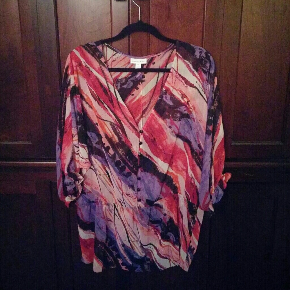 Multi colored blouse
