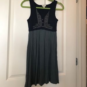 Anthropologie dress with "vest like" top!