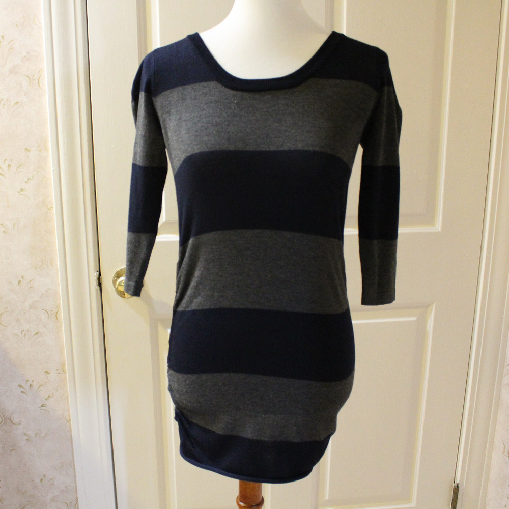 Fitted Sweater Tunic Top