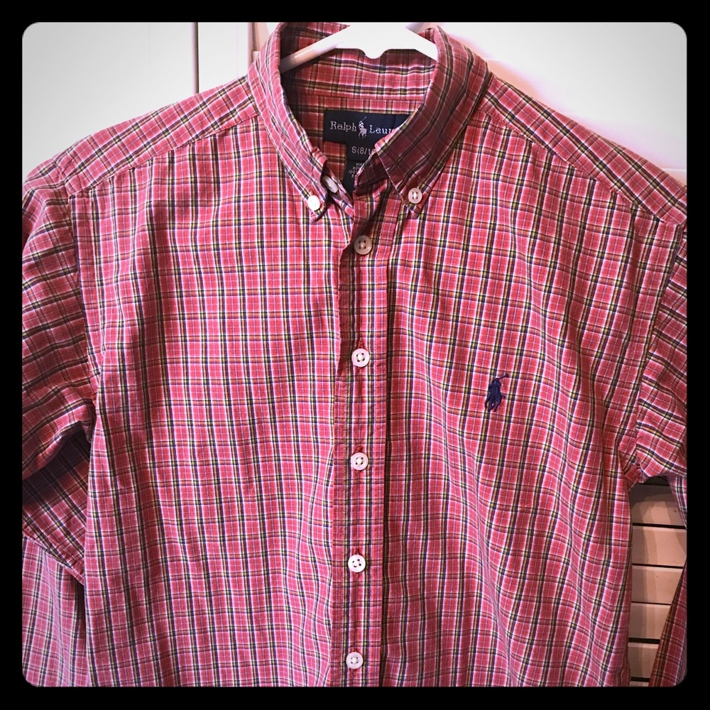 Boys Ralph Lauren long sleeve shirt