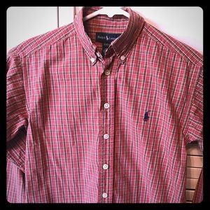 Boys Ralph Lauren long sleeve shirt