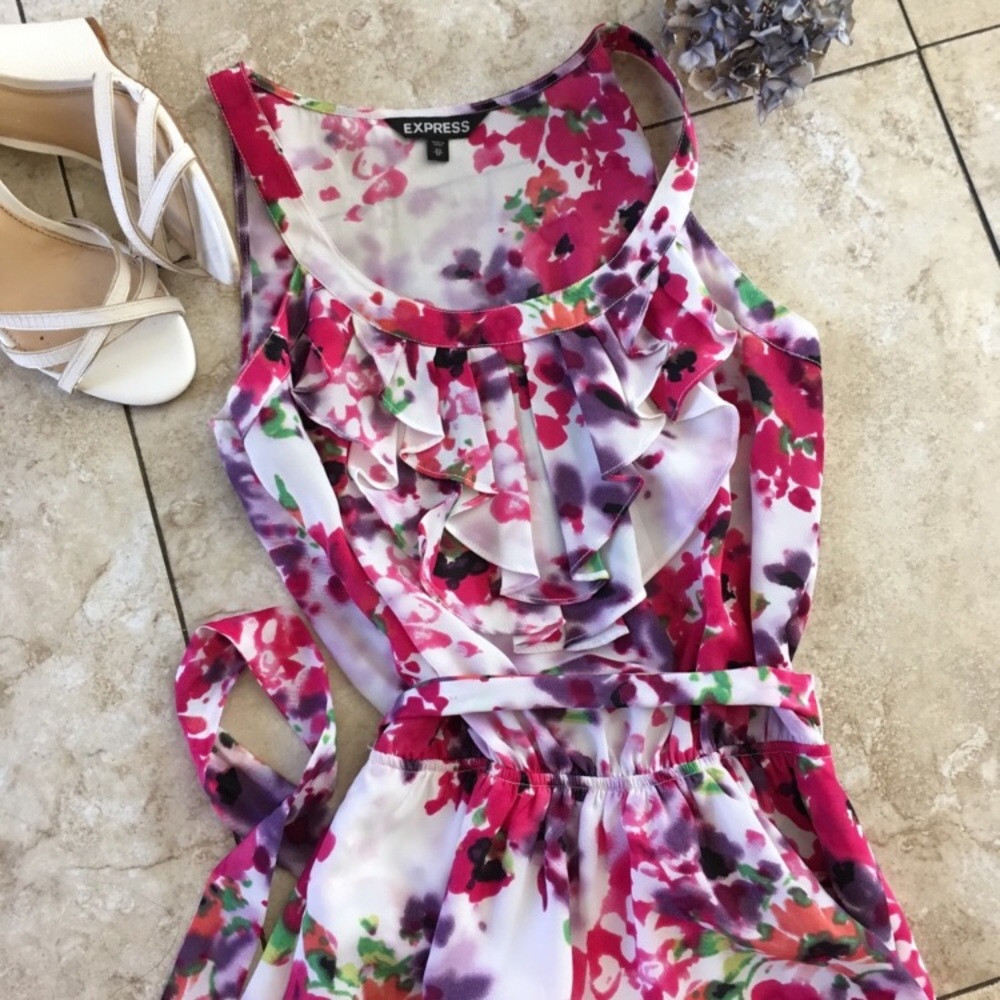 Express Floral Summer Dress