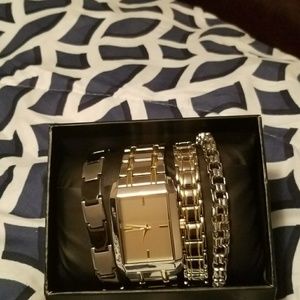 Watch and Bracelet Set