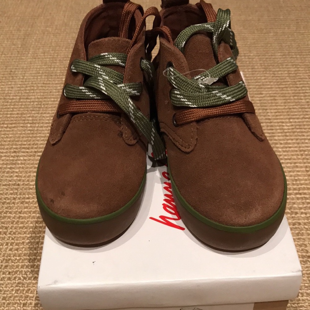 Hanna Andersson Toddler boy suede boots