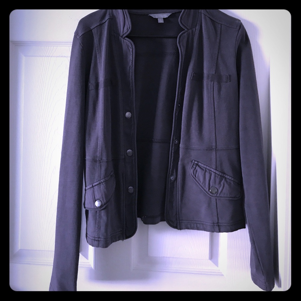 Grey military jacket