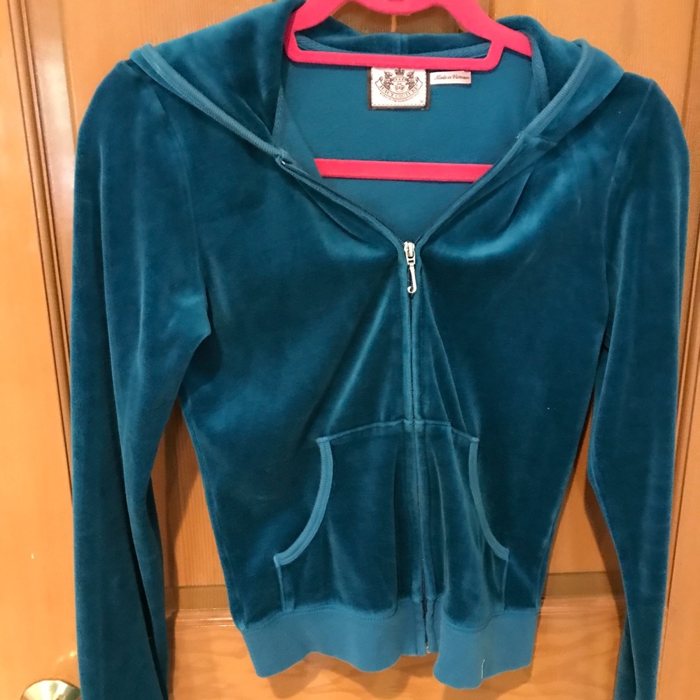 Blue green juicy sweat suit size Medium