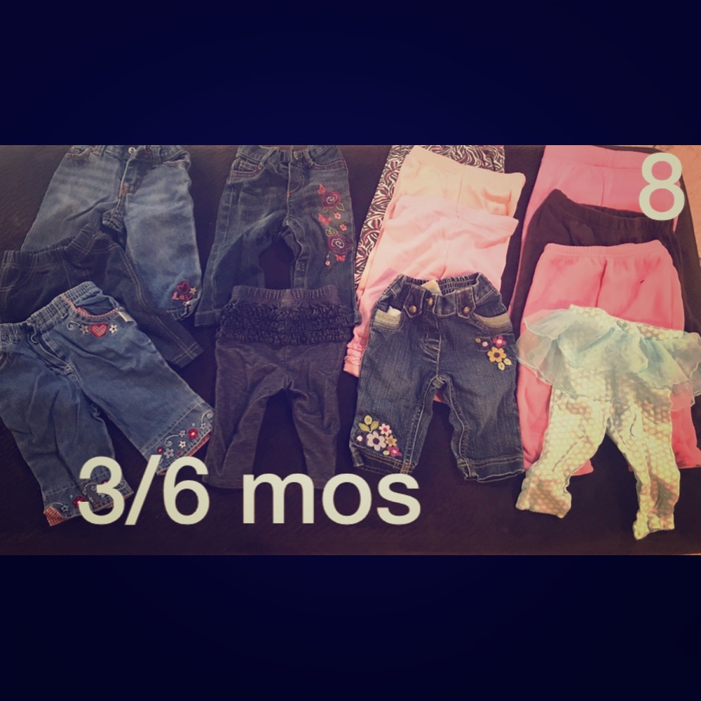 12 pairs of jeans/pants