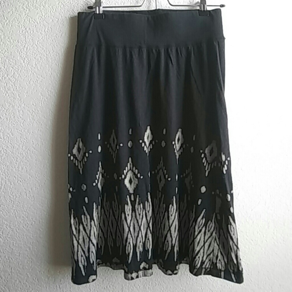 Knee length tribal skirt