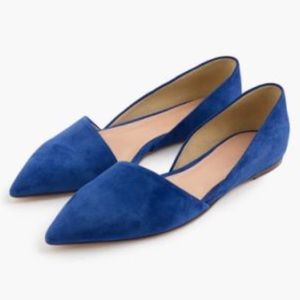 Suede jcrew flats. Great condition. Worn once.