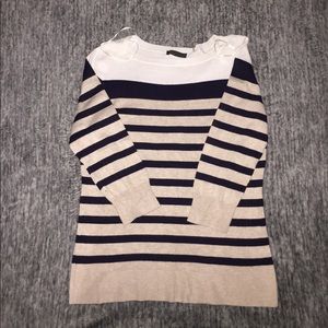 Cozy stripped sweatshirt