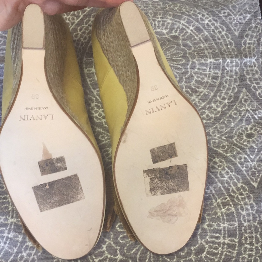 Beautiful Lanvin wedges with bow - Picture 4 of 7