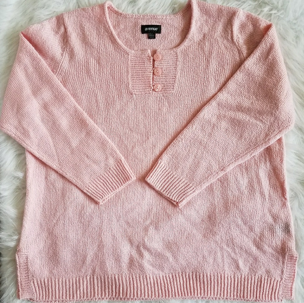 Avenue light pink sweater