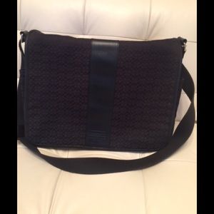 AUTHENTIC COACH CANVAS MESSENGER LAPTOP DIAPER BAG