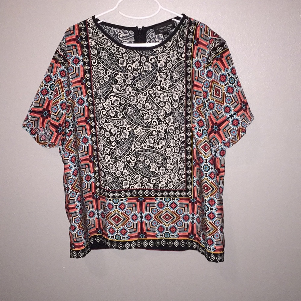 Topshop size 4 top