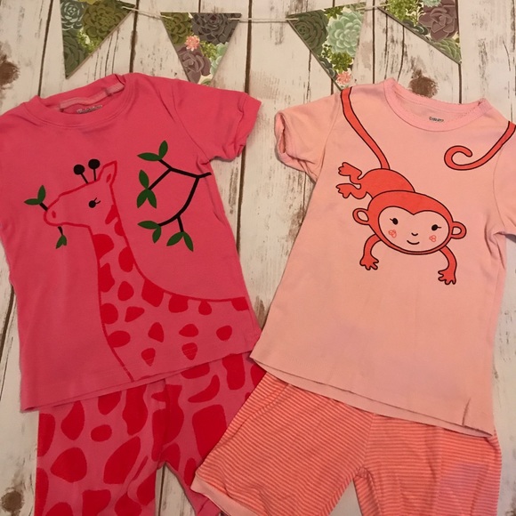 Other - Toddler Girl PJ Bundle- Shorts and T-shirts