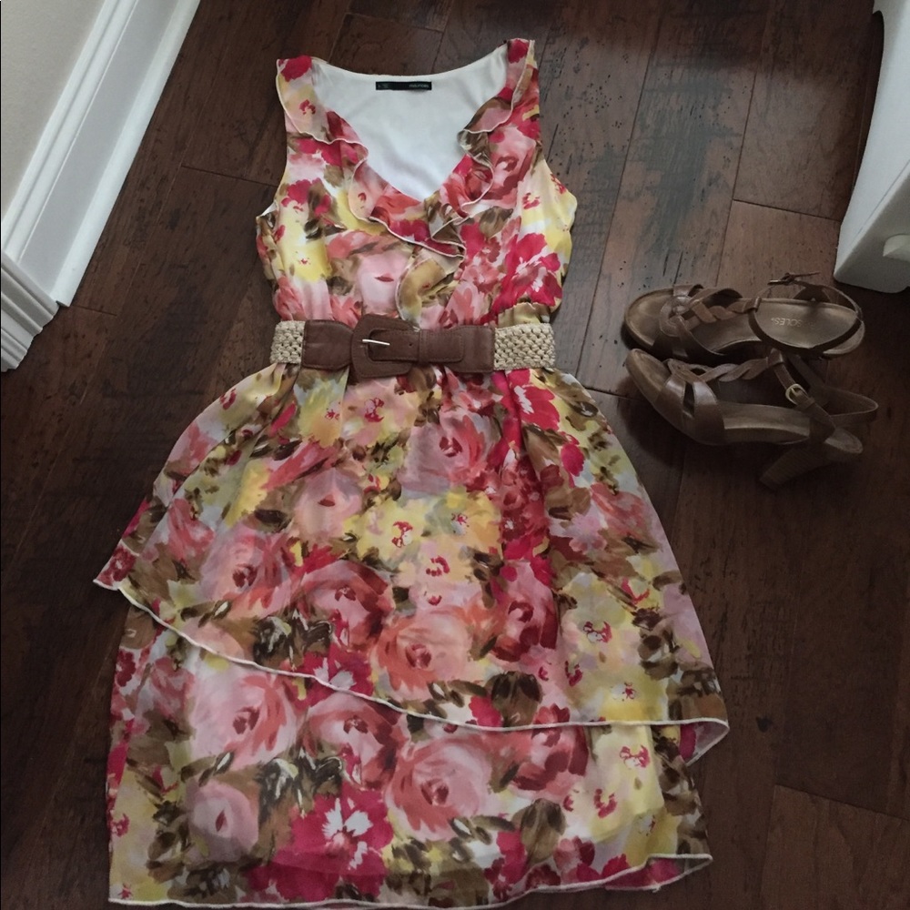 Maurice's floral dress