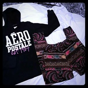 Bundle Deal Aeropostale with Pattern Leggings