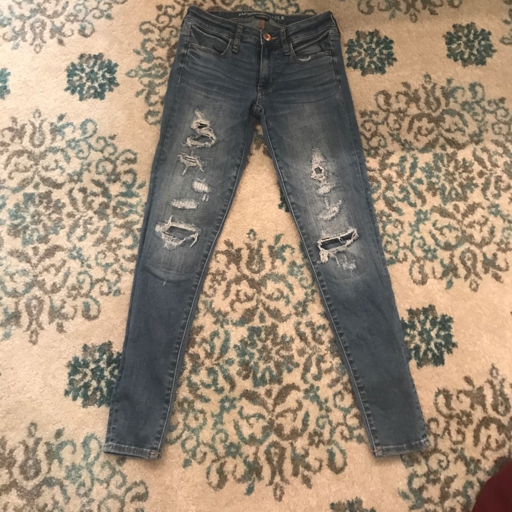 Ripped American Eagle Jeans
