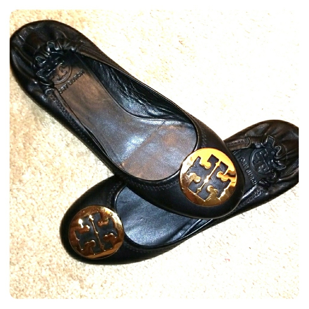 AUTHENTIC!!! Tory Burch Reva flats - Picture 1 of 8